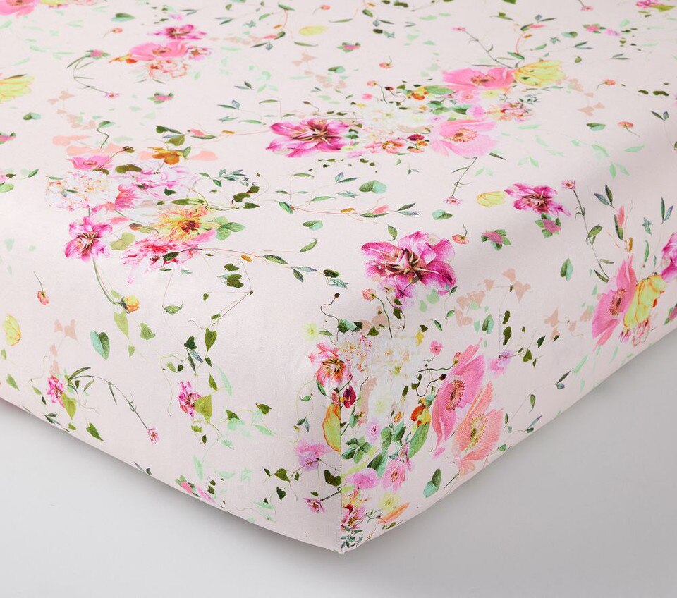 Monique Lhuillier Jolie Organic Cot Fitted Sheet