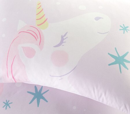 Organic Picture Perfect Unicorn Twin Duvet Cover Set