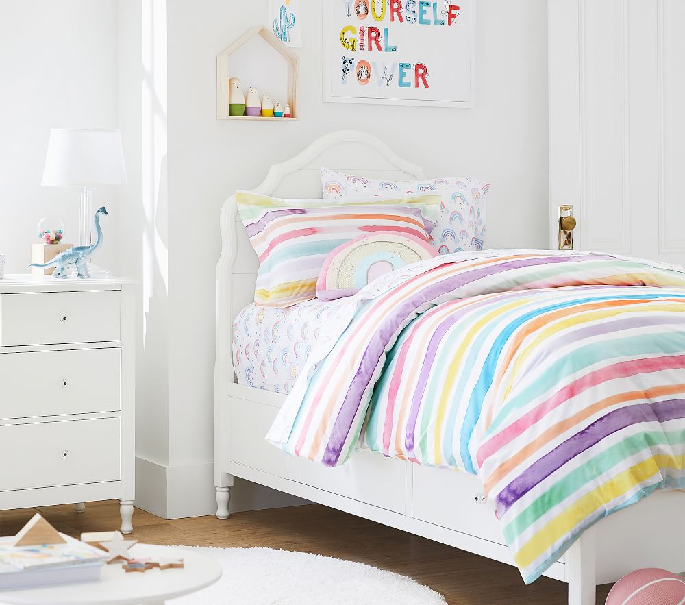 rainbow kids sheets