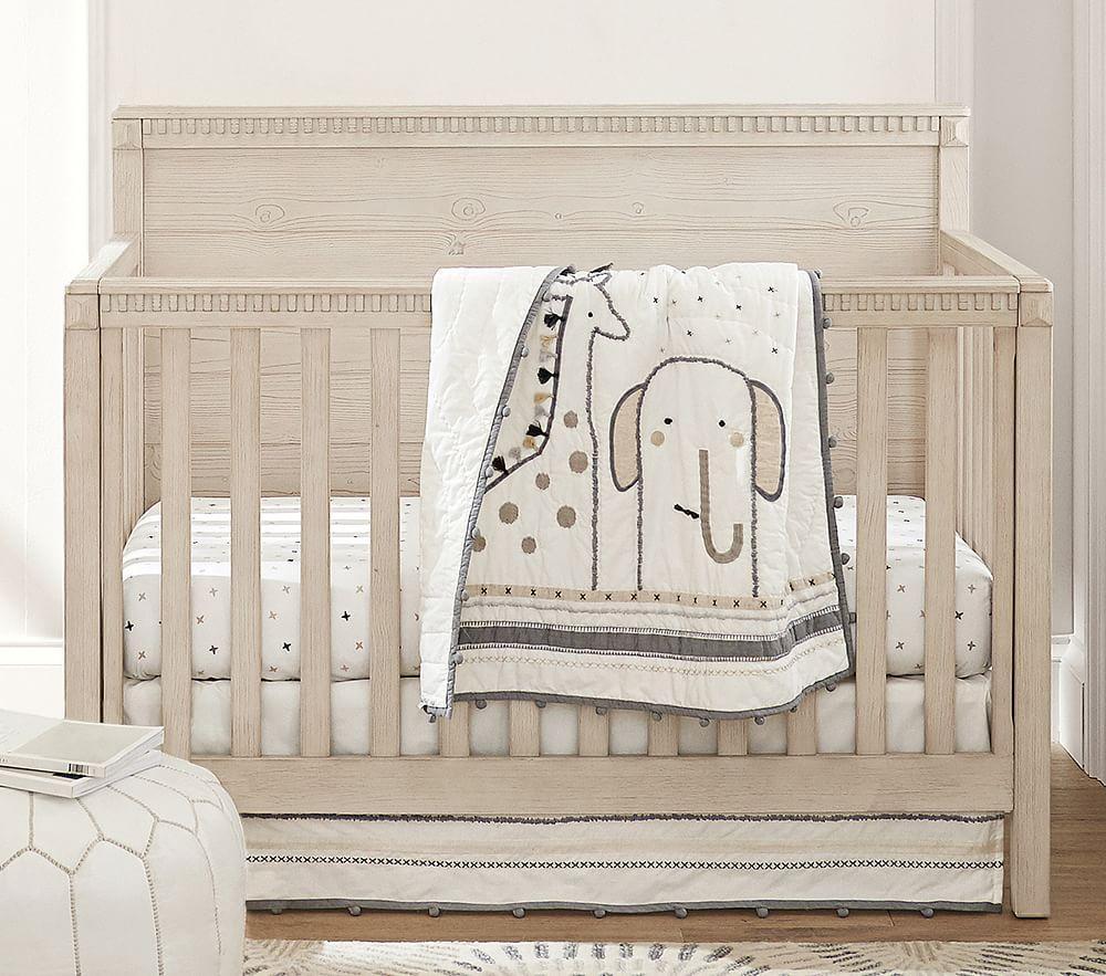 stitch nursery bedding