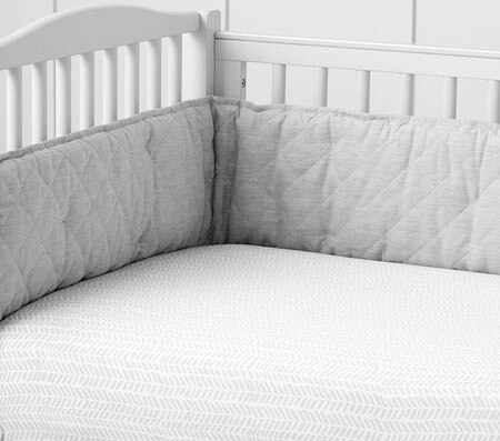 Organic Sateen Arrow Mini Crib Fitted Sheet Pottery Barn Kids Au