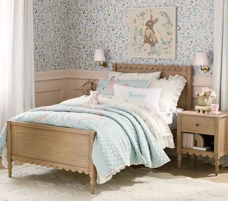 Pottery Barn Infant Girl Bedroom Ideas Penny Bed Pottery Barn Kids