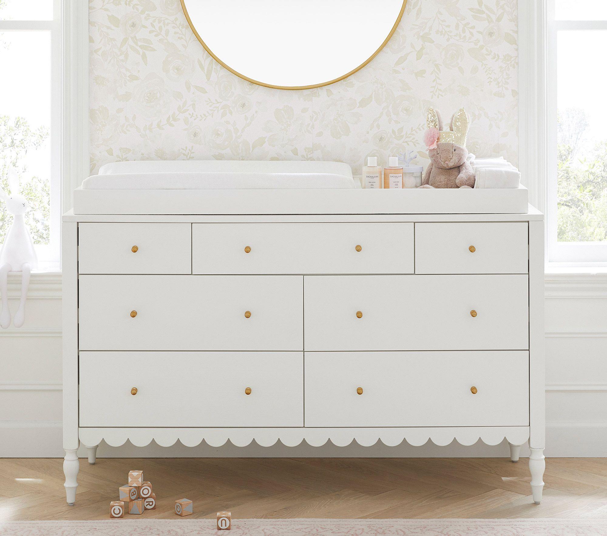 Pottery Barn Kids Dresser Changing Table Topper Larkin Changing