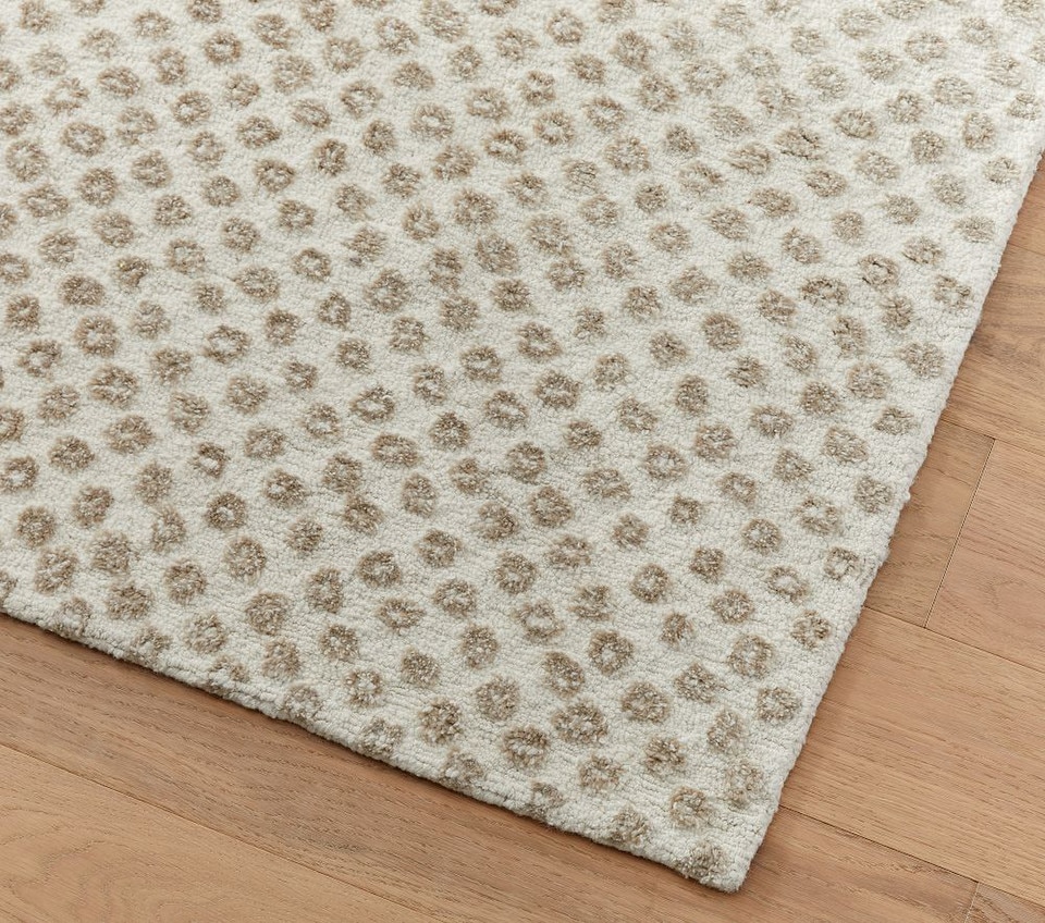Performance Textured Dot Rug