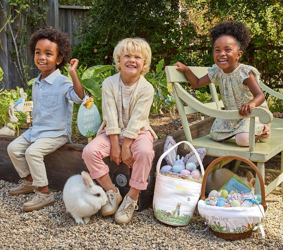 Peter Rabbit™ Easter Basket Liners | Pottery Barn Kids AU