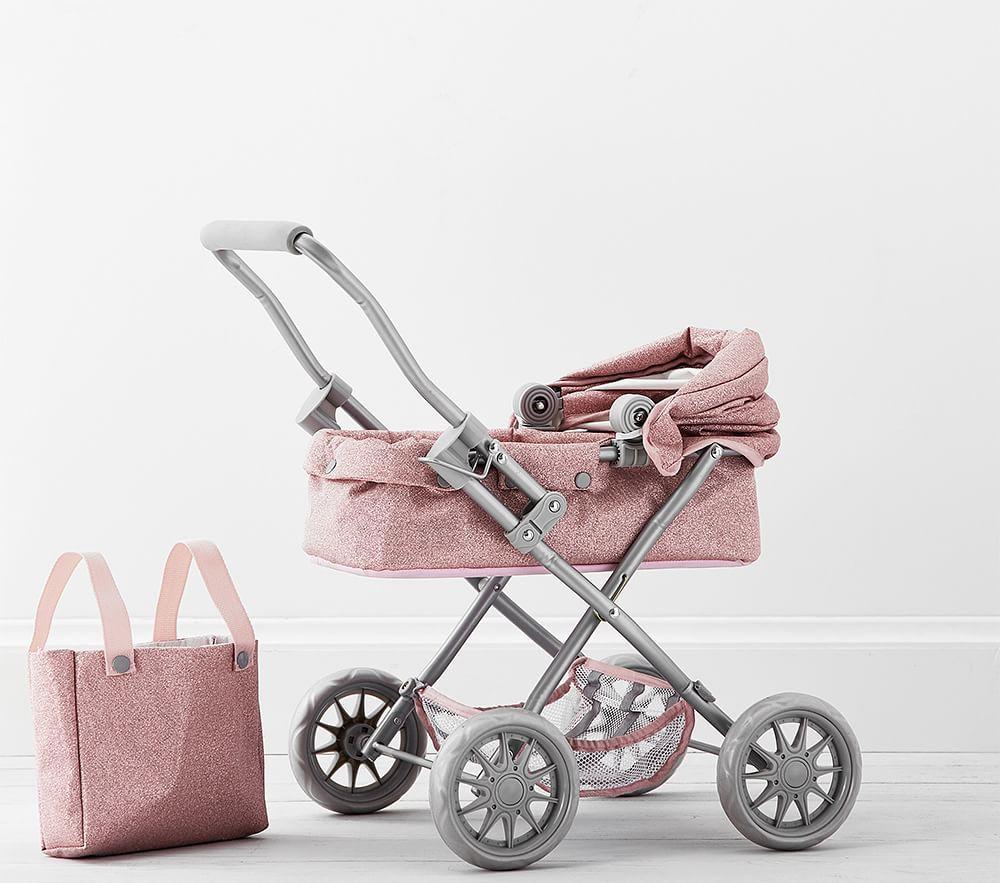 light pink pram