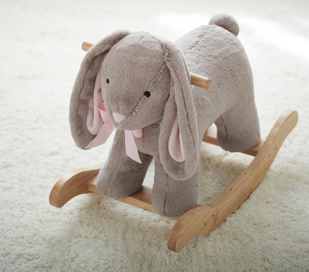 bunny rocking horse