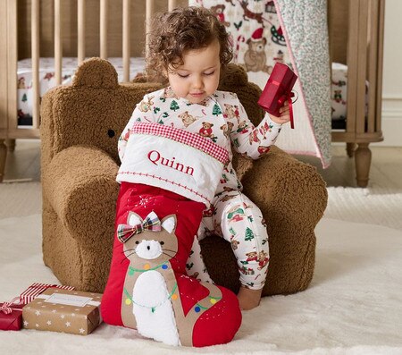 Quilted Christmas Stocking Collection Pottery Barn Kids Australia