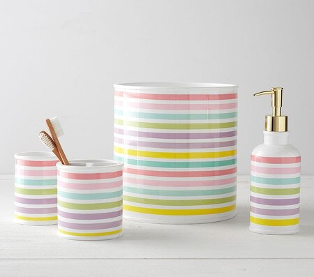 Rainbow Bath Accessories Pottery Barn Kids