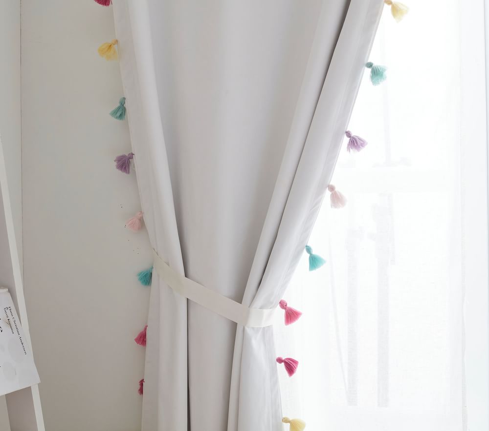 curtains with tassels