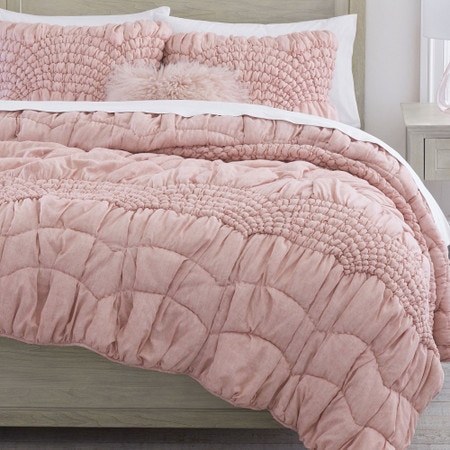 Cream Puff Microfibre Comforter Pillowcase Pottery Barn Kids AU