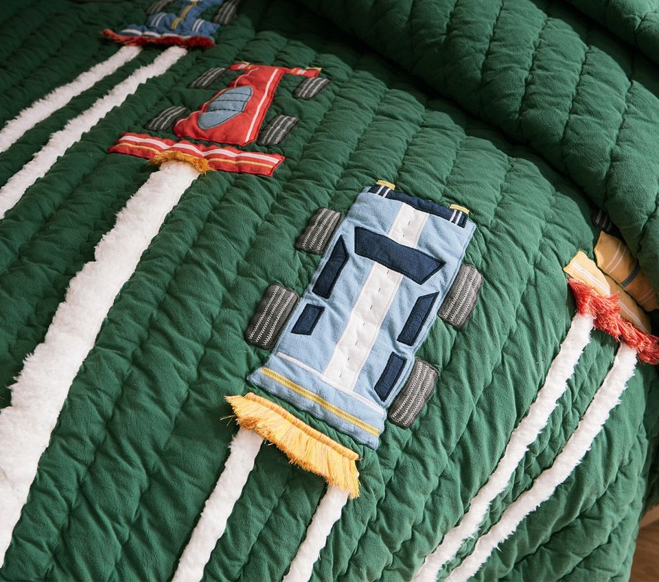Remy Race Car Comforter & Pillowcases