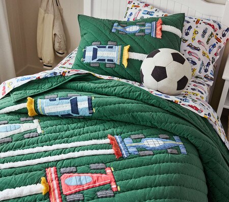 Quilt Race Car Bed Set Remy Race Car Comforter Pillowcases