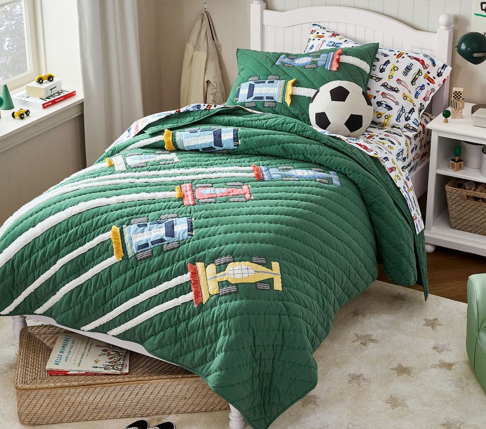 Remy Race Car Comforter & Pillowcases