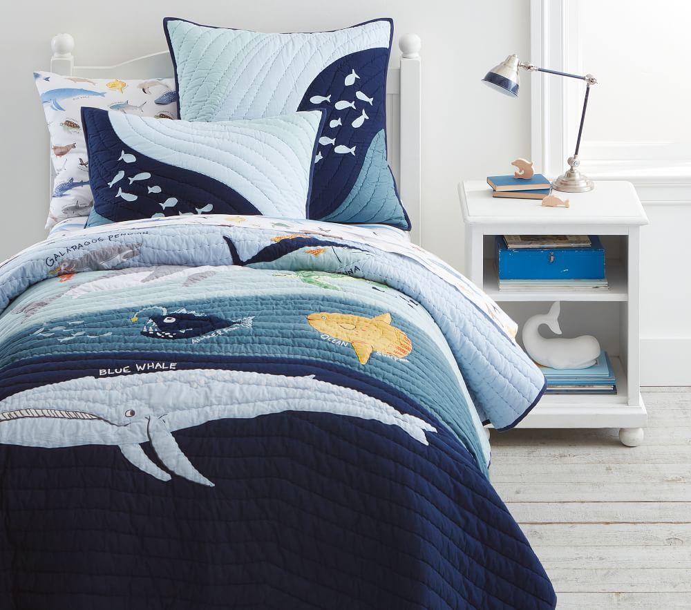 not Quilted Pottery Barn VICTORIA Standard PILLOW SHAMS SET/2 NEW No Duvet 