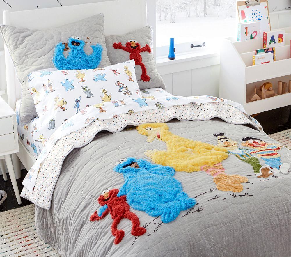 sesame street cot set