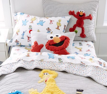 Pink Baby Elmo Crib Bedding Set Cookie Monster Crib Bedding Set 2025