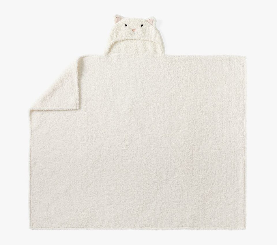 Sherpa Animal Hooded Blanket Collection