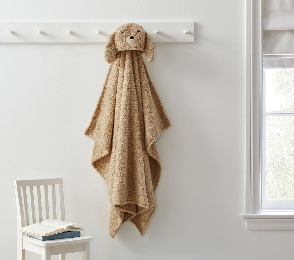 Sherpa Animal Hooded Blanket Collection