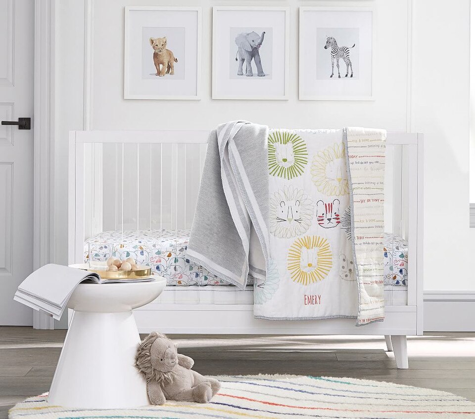 Sloan Acrylic Convertible Cot - Pottery Barn Kids Australia