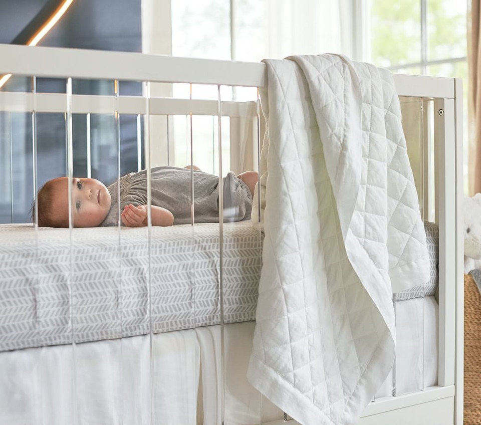 Sloan Acrylic Convertible Cot