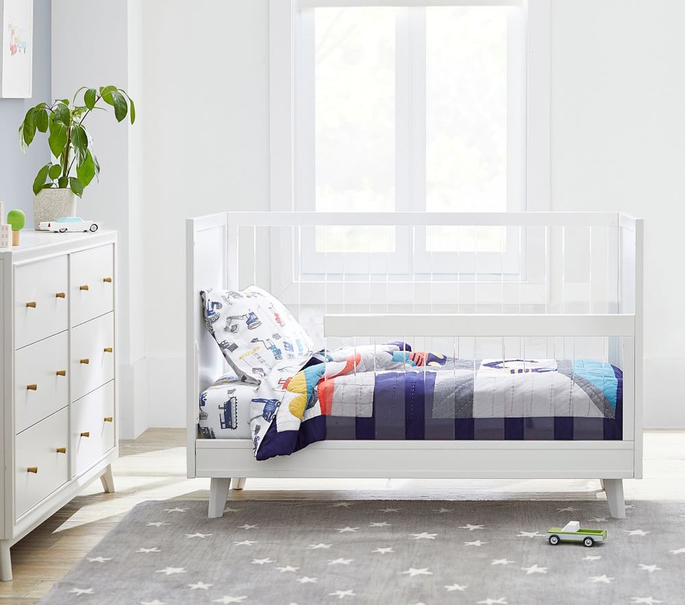 Sloan Acrylic Convertible Cot