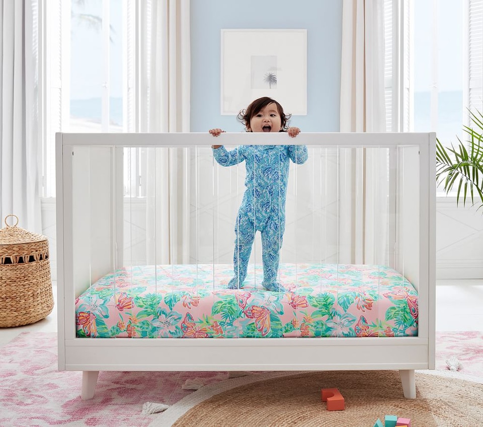 Sloan Acrylic Convertible Cot