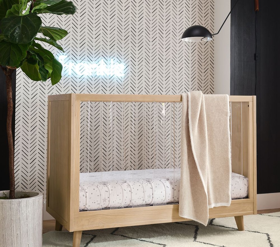 Sloan Acrylic Convertible Cot