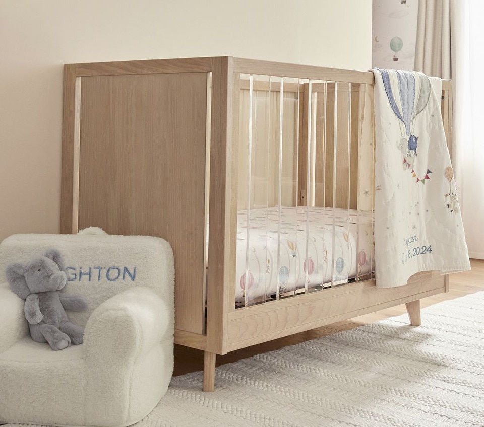 Sloan Acrylic Convertible Cot