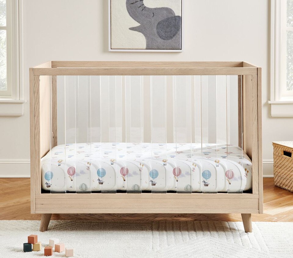 Sloan Acrylic Convertible Cot