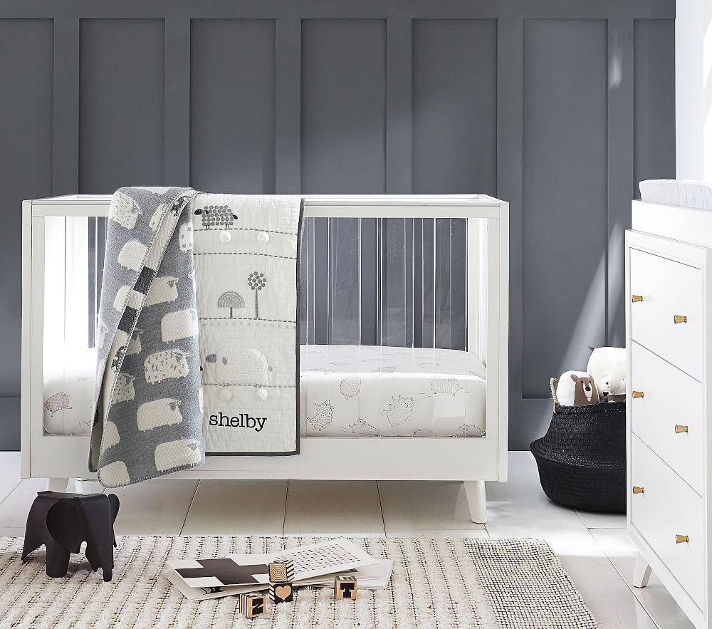 acrylic cot bed