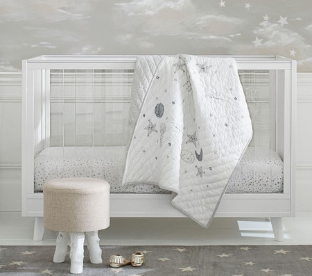 Sloan Acrylic Convertible Cot Pottery Barn Kids Au