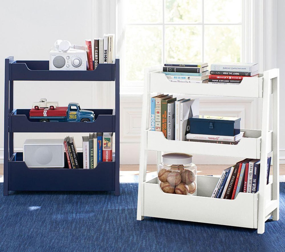 Unique Bookcases For Small Spaces with Simple Decor