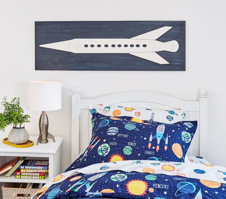 Solar System Glow-in-the-Dark Quilt Cover & Pillowcases