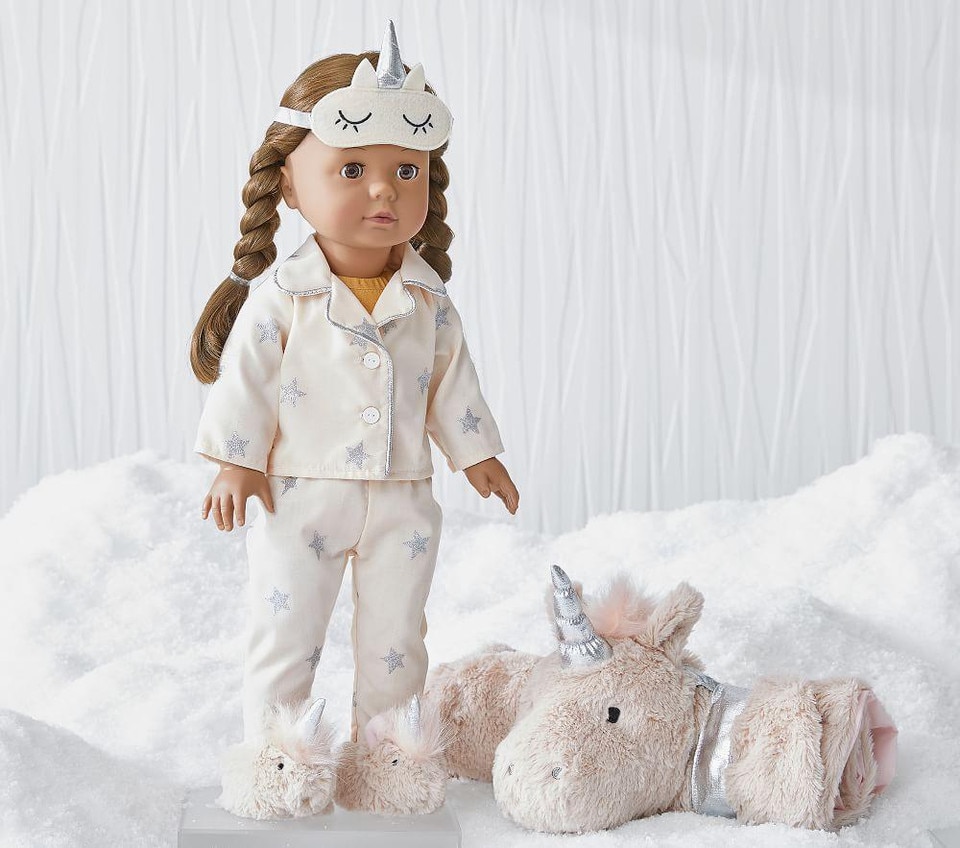 Special Edition Eva Blush Unicorn Sleepver G 246 Tz Doll
