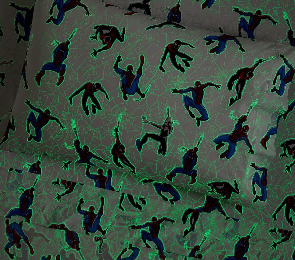 Marvel's Spider-Man Glow-in-the-Dark Sheet Set & Pillowcases