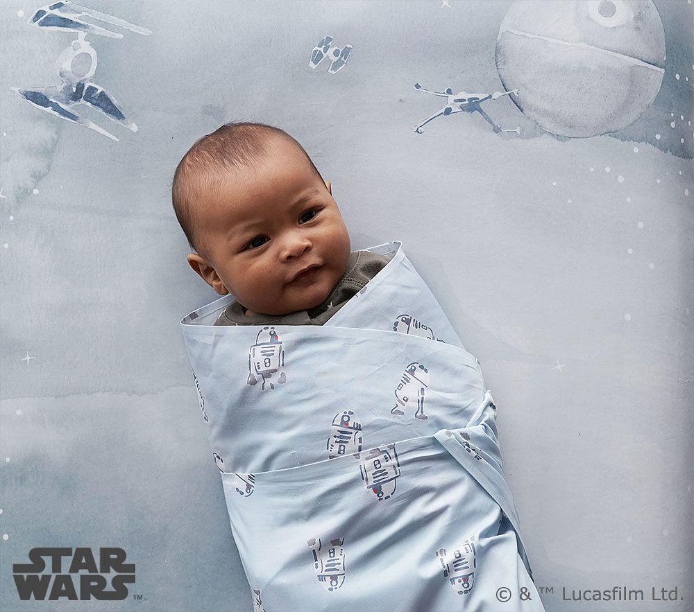 pottery barn star wars swaddle