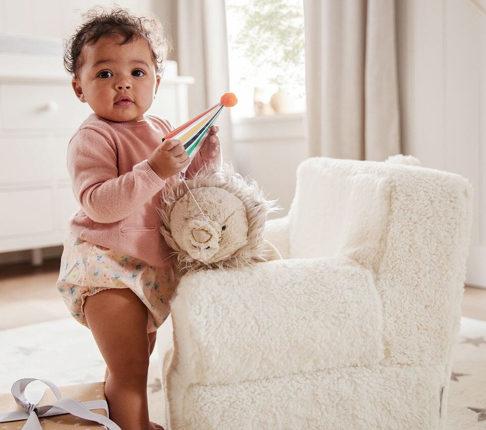 Taupe Lion Animal Plush