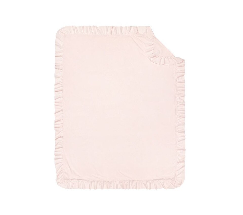 Washed Cotton Ruffle Organic Quilt Cover & Pillowcases