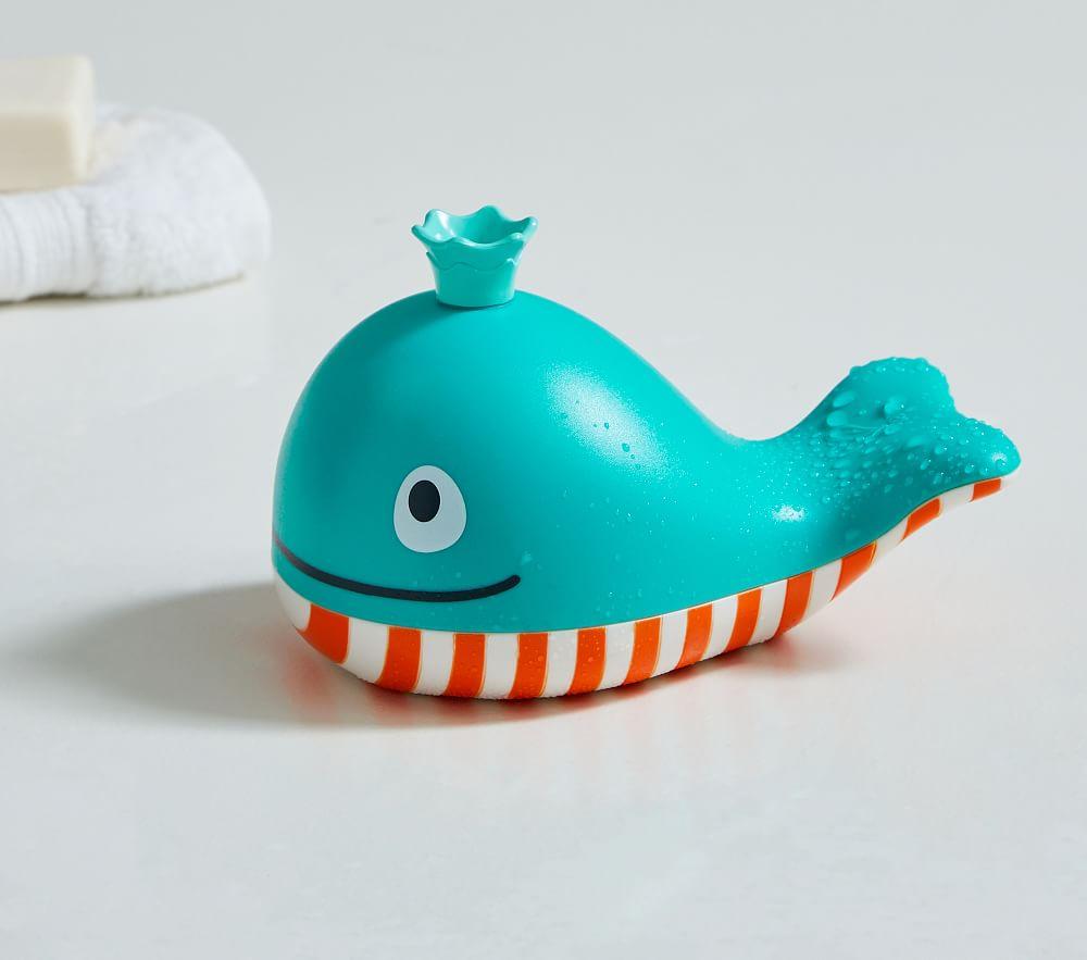 bubble whale bath toy