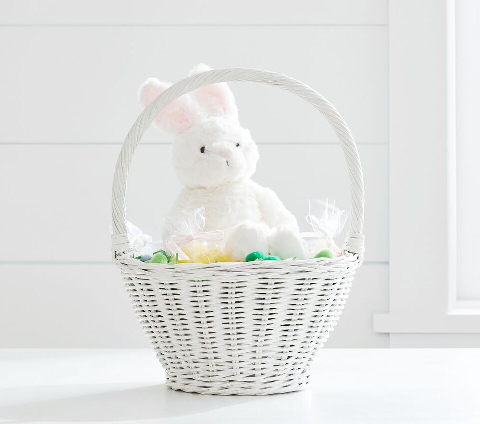 White Sabrina Easter Baskets