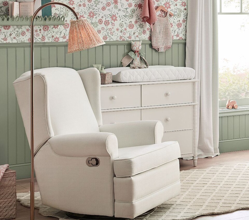 Wingback Swivel Glider Recliner