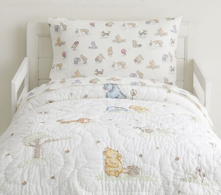 DisneyÂ® Winnie the Pooh Toddler Comforter Pottery Barn Kids