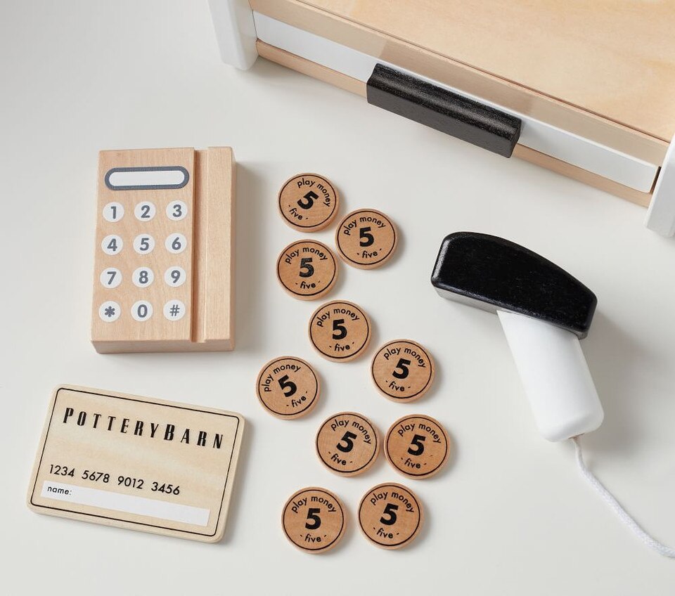 Wooden Cash Register