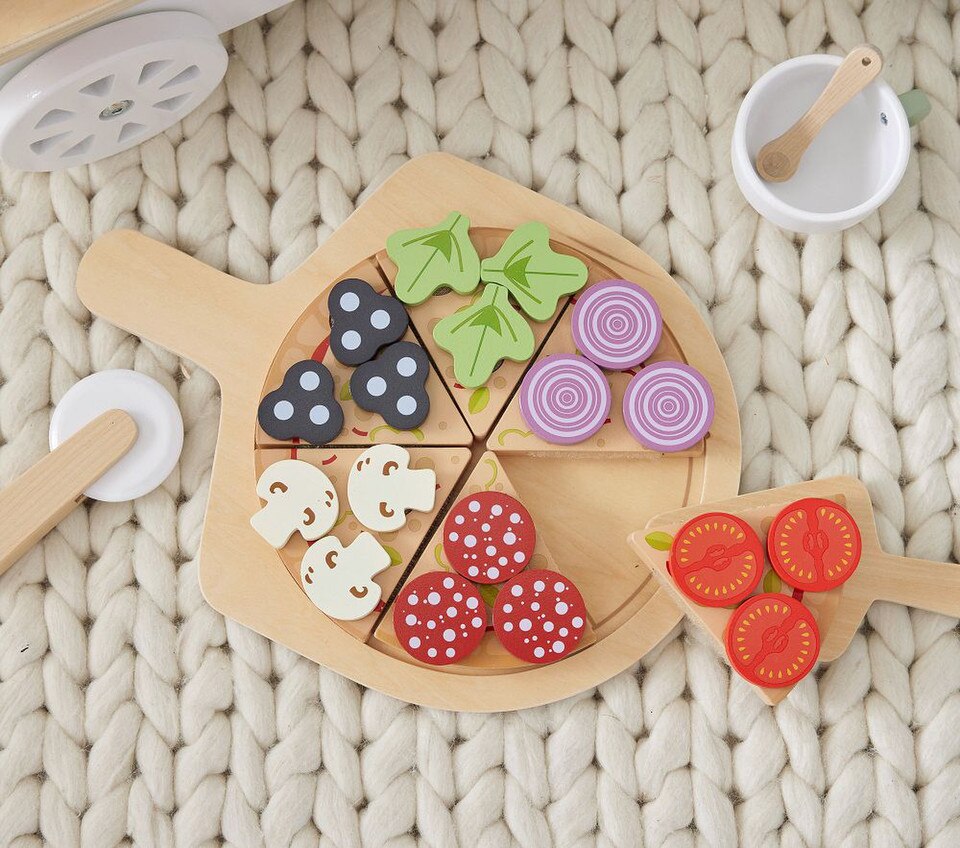 Wooden Pizza Set